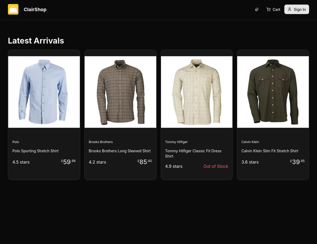 E-commerce Platform Screenshot 1